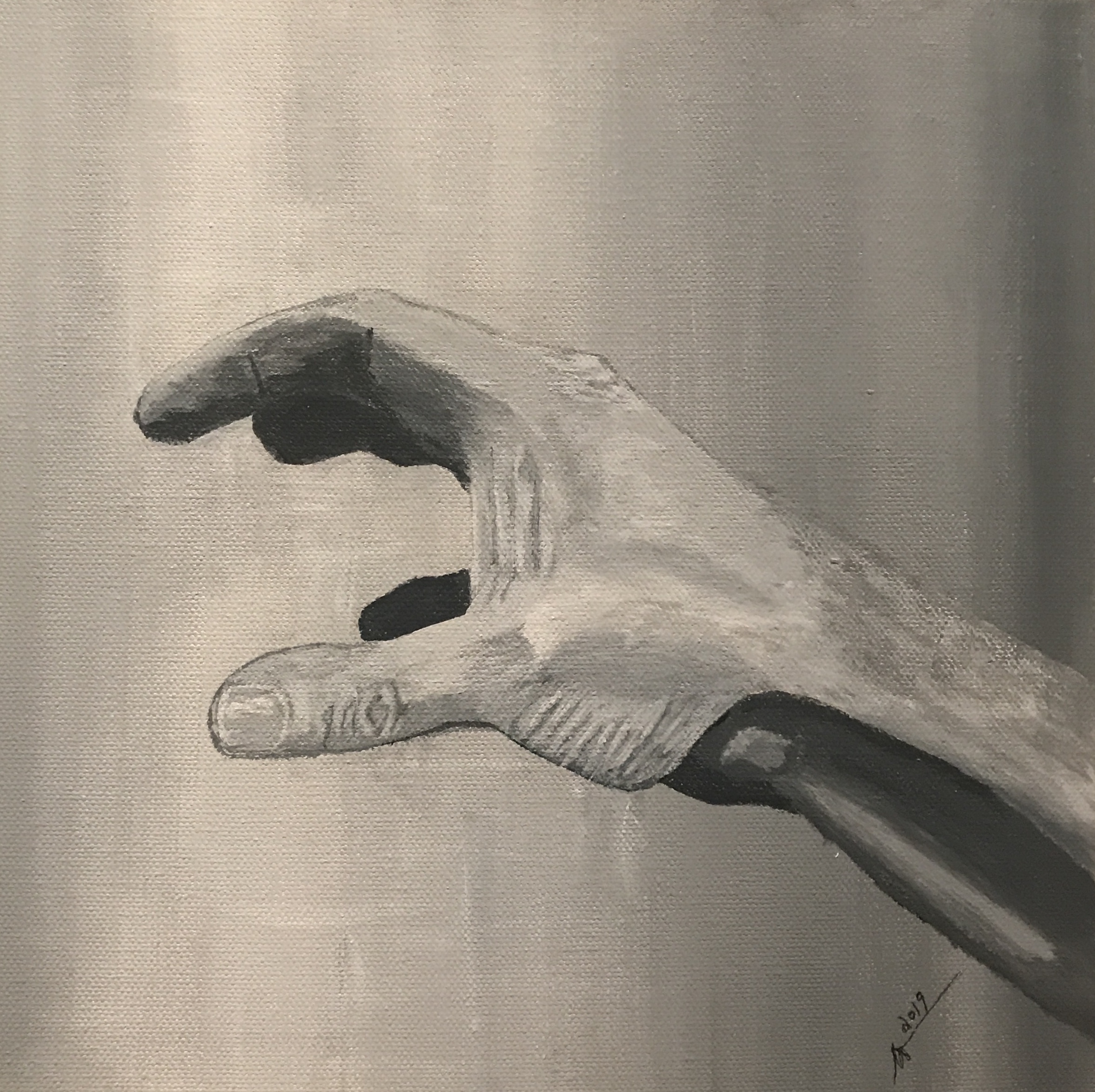 Hand One - Acrylic